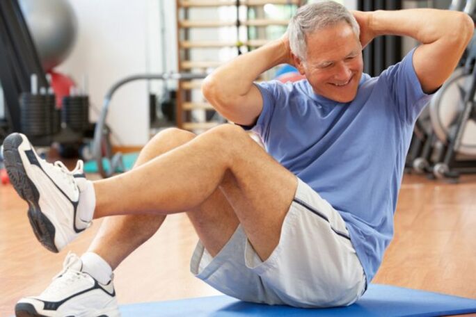 men do physical exercise to treat prostatitis