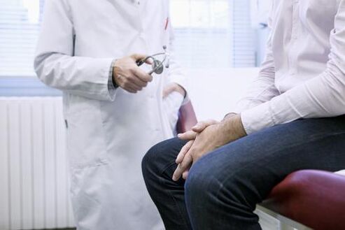 consultation with a specialist for prostatitis