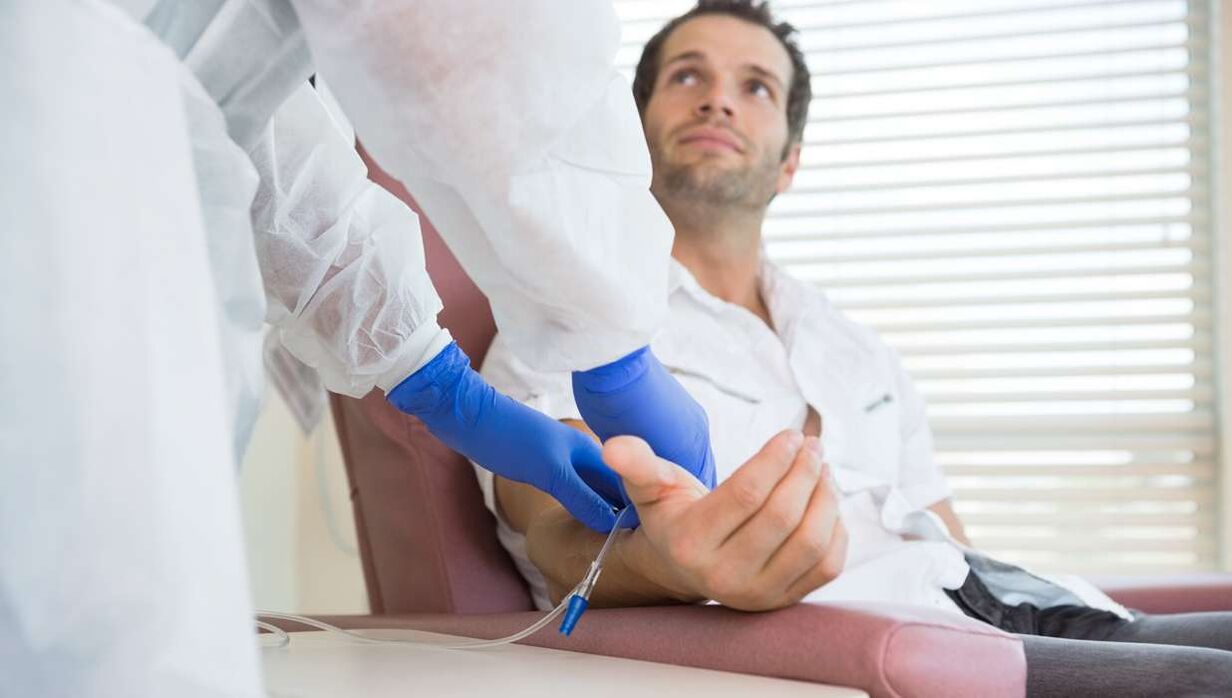 intravenous injection for prostatitis
