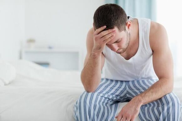 a sign of prostatitis in men
